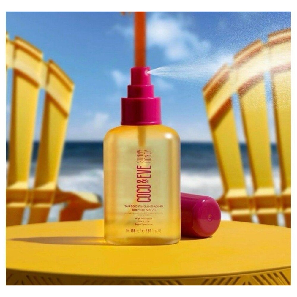 COCO & EVE Tan Boosting Anti-Aging Body Oil